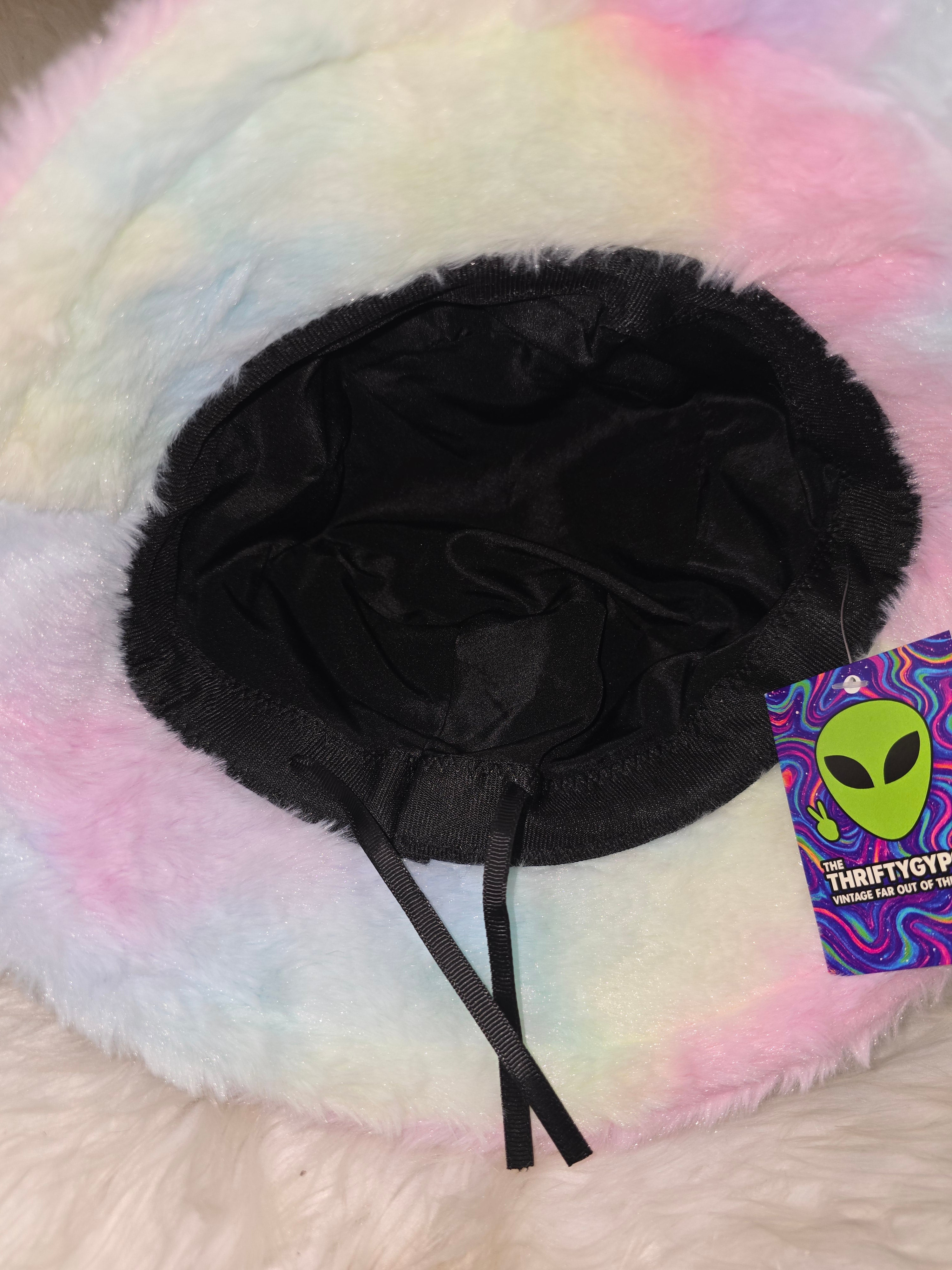 The Up in the Clouds Fuzzy Bucket Hat