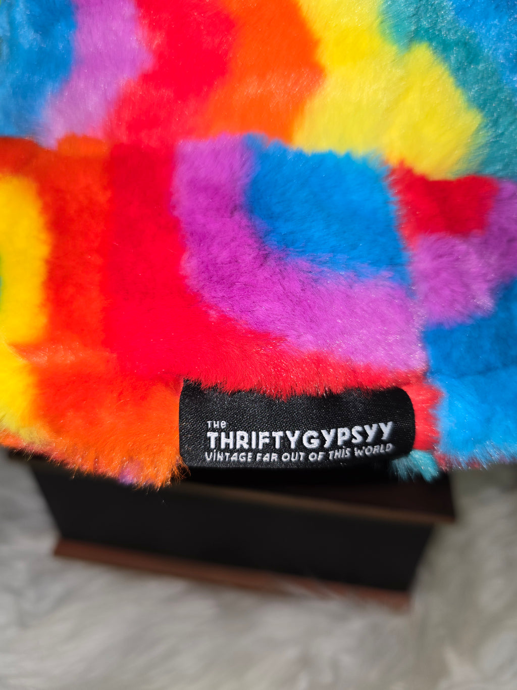 The Rainbow #3 Fuzzy Bucket Hat