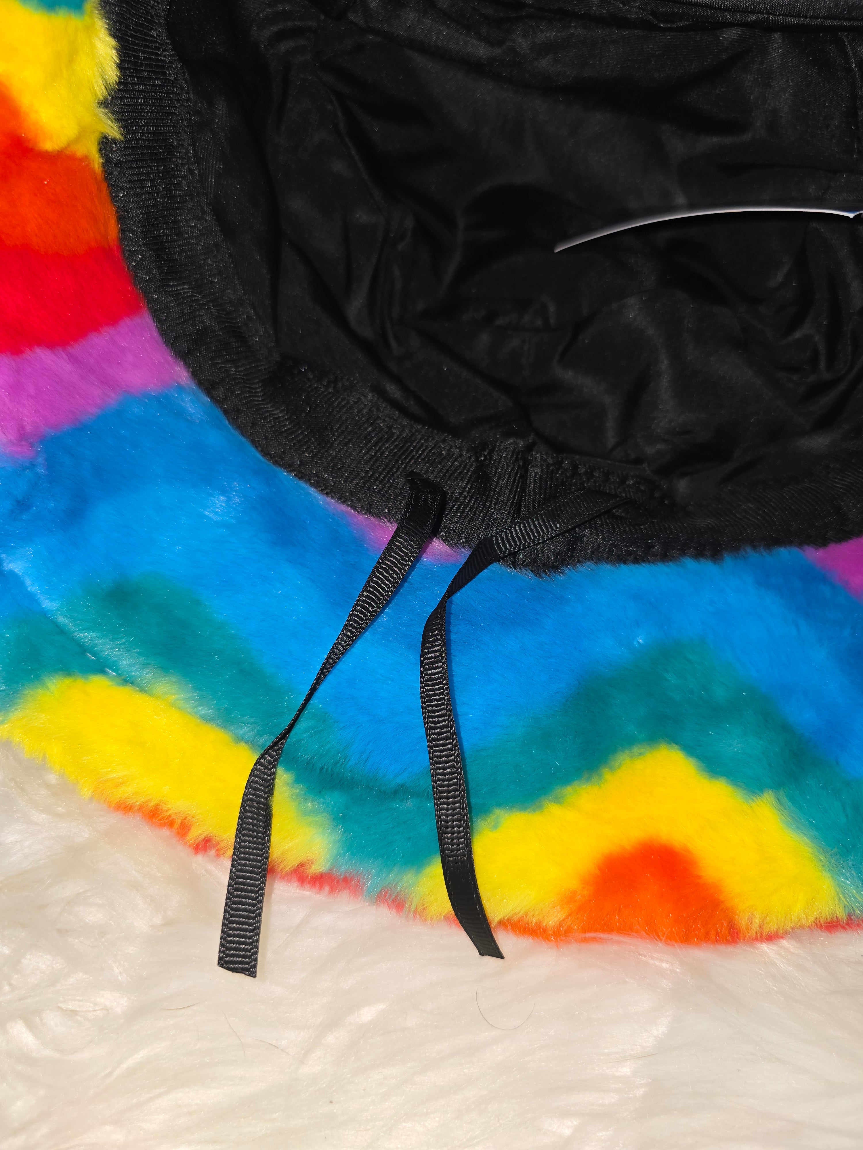 The Rainbow #3 Fuzzy Bucket Hat