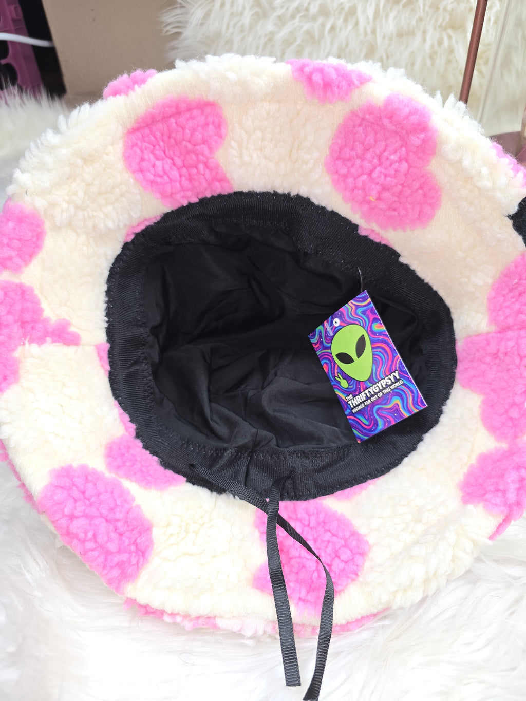 The Lovers Fuzzy Bucket Hat