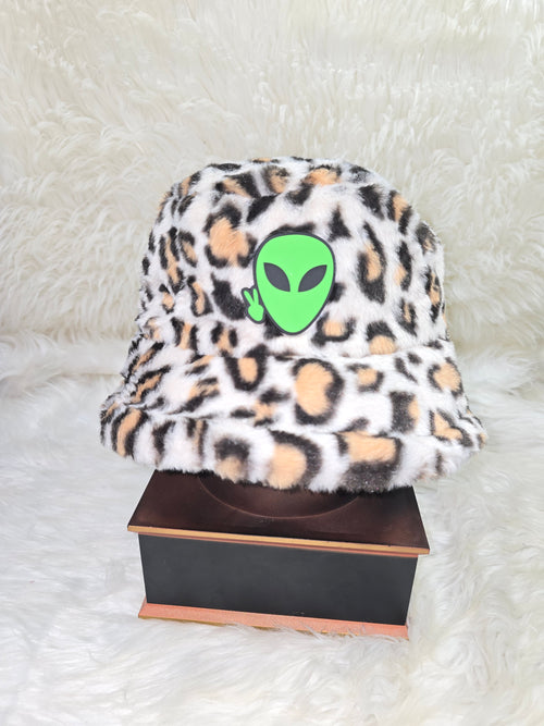 The Cheetah Fuzzy Bucket Hat