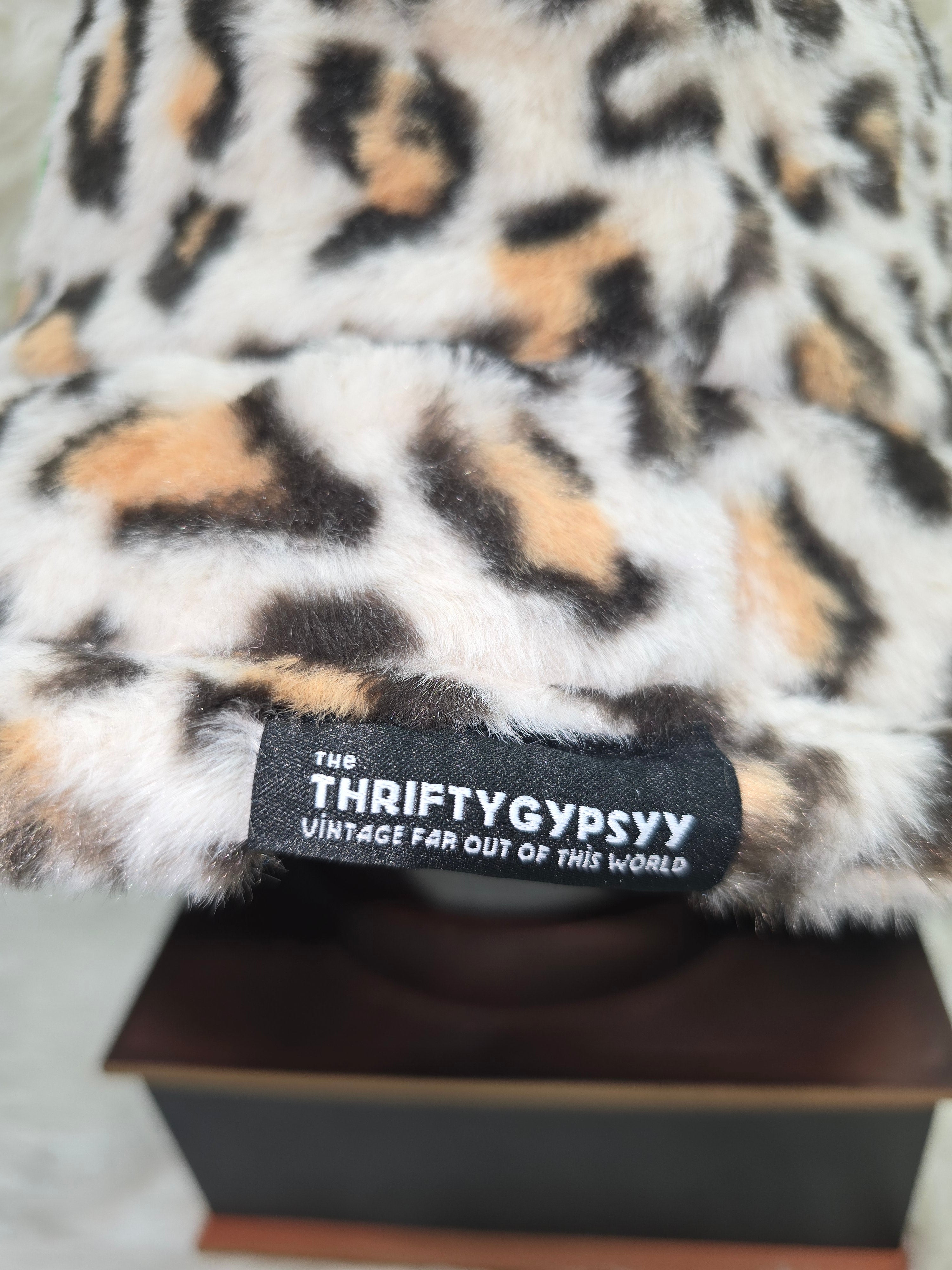 The Cheetah Fuzzy Bucket Hat