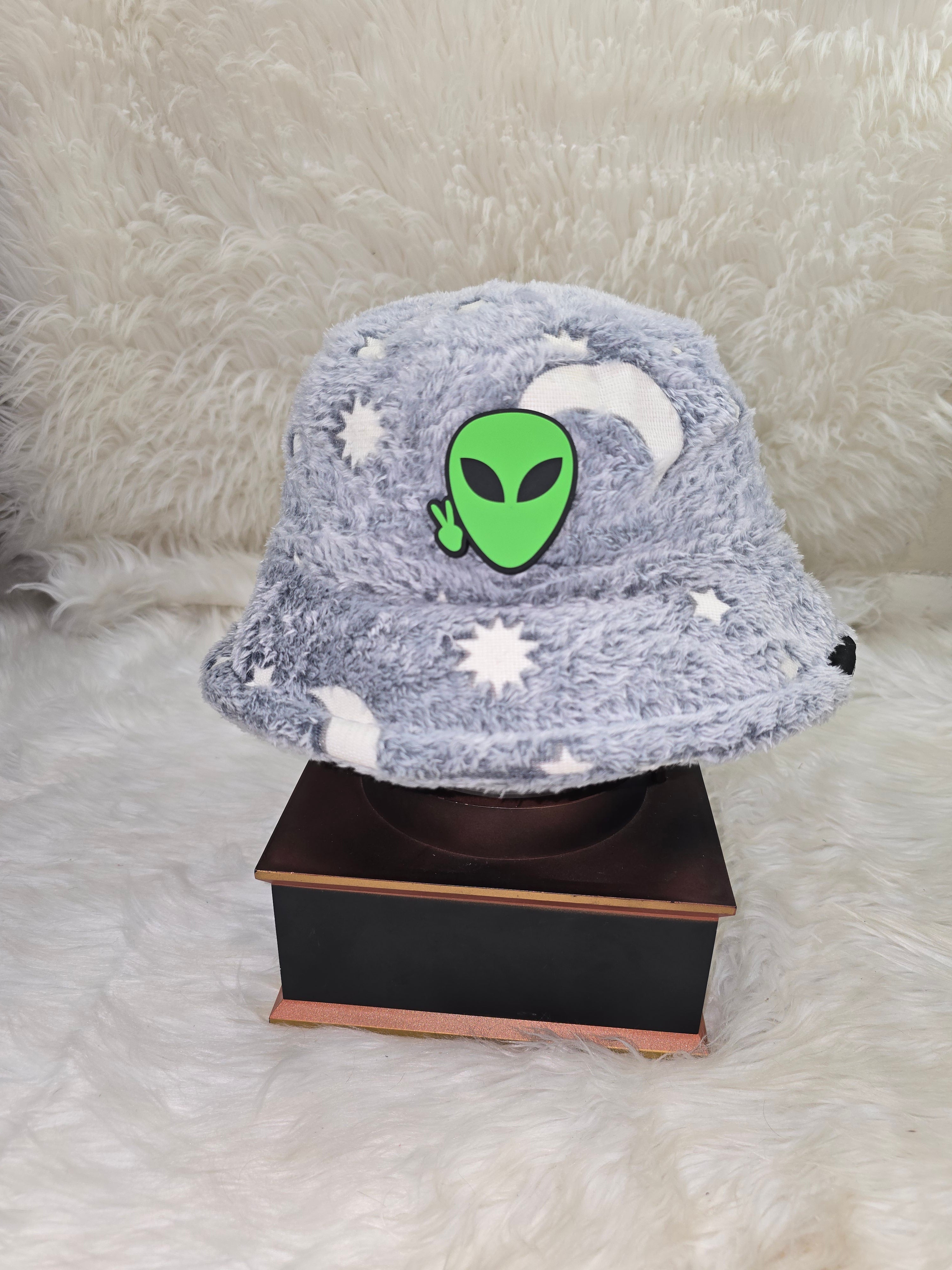 The Glow #2 Fuzzy Bucket Hat (Glows in the dark)