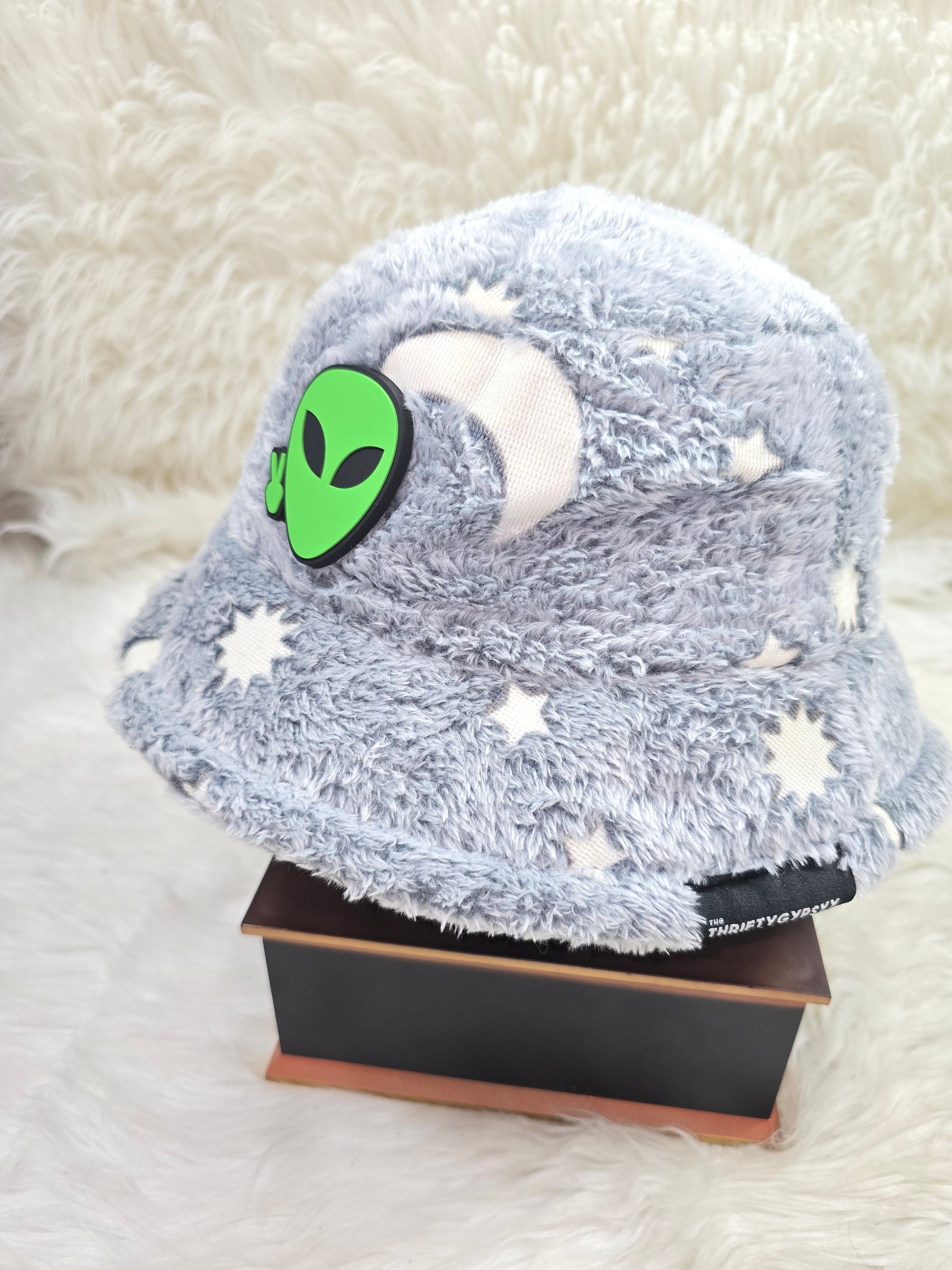 The Glow #2 Fuzzy Bucket Hat (Glows in the dark)