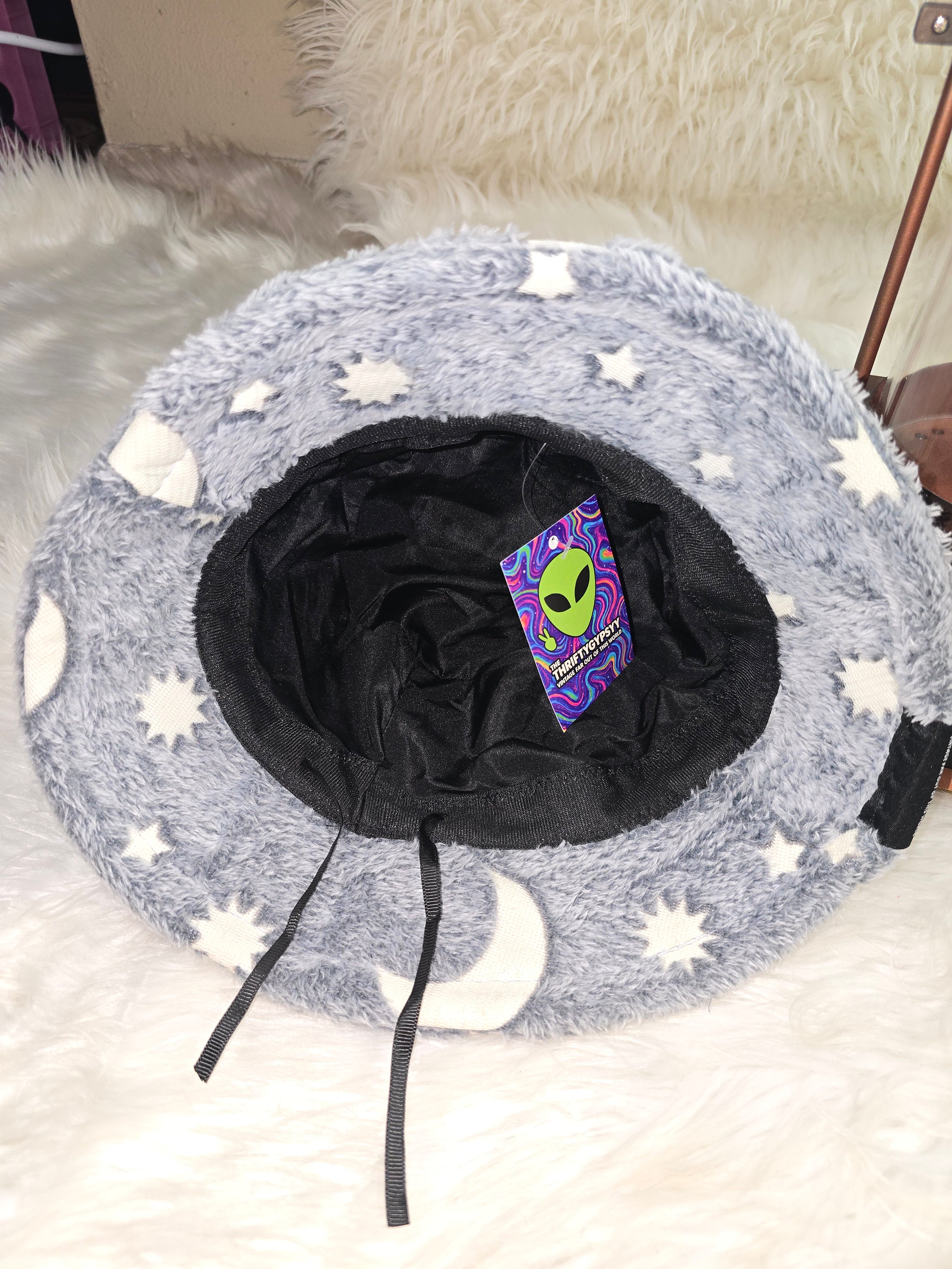 The Glow #2 Fuzzy Bucket Hat (Glows in the dark)