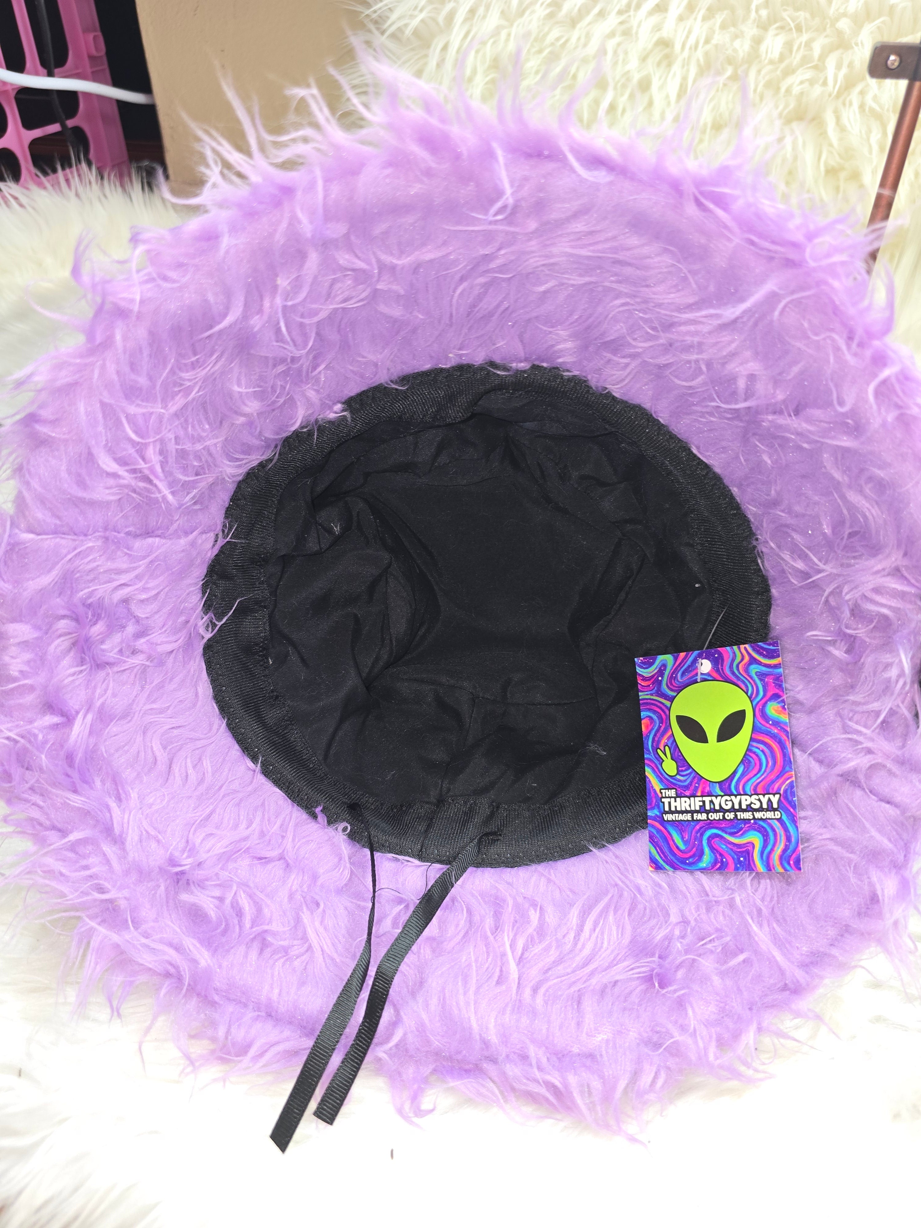 The Purple Yak Fuzzy Bucket Hat