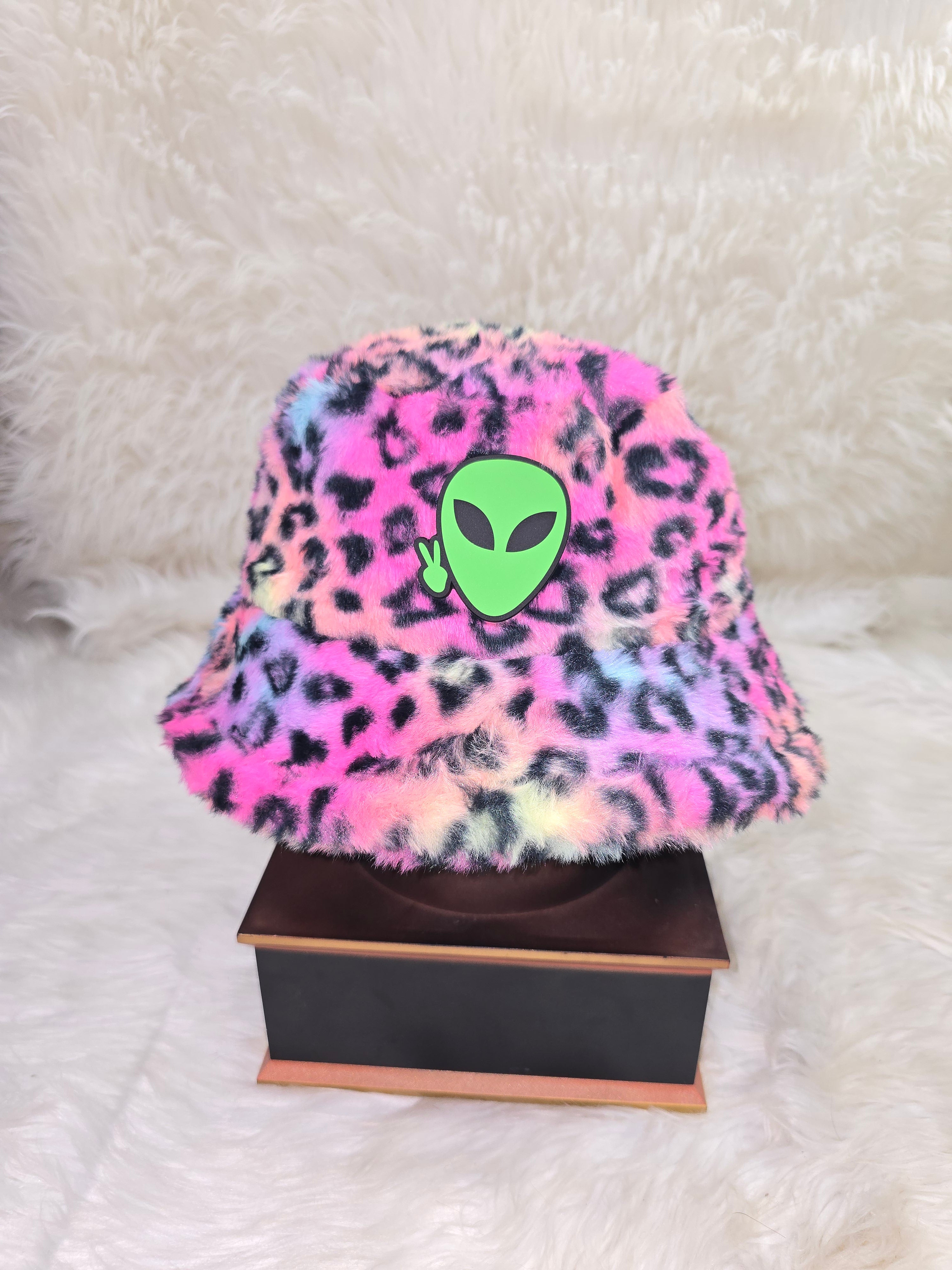 The Lisa Frank Fuzzy Bucket Hat