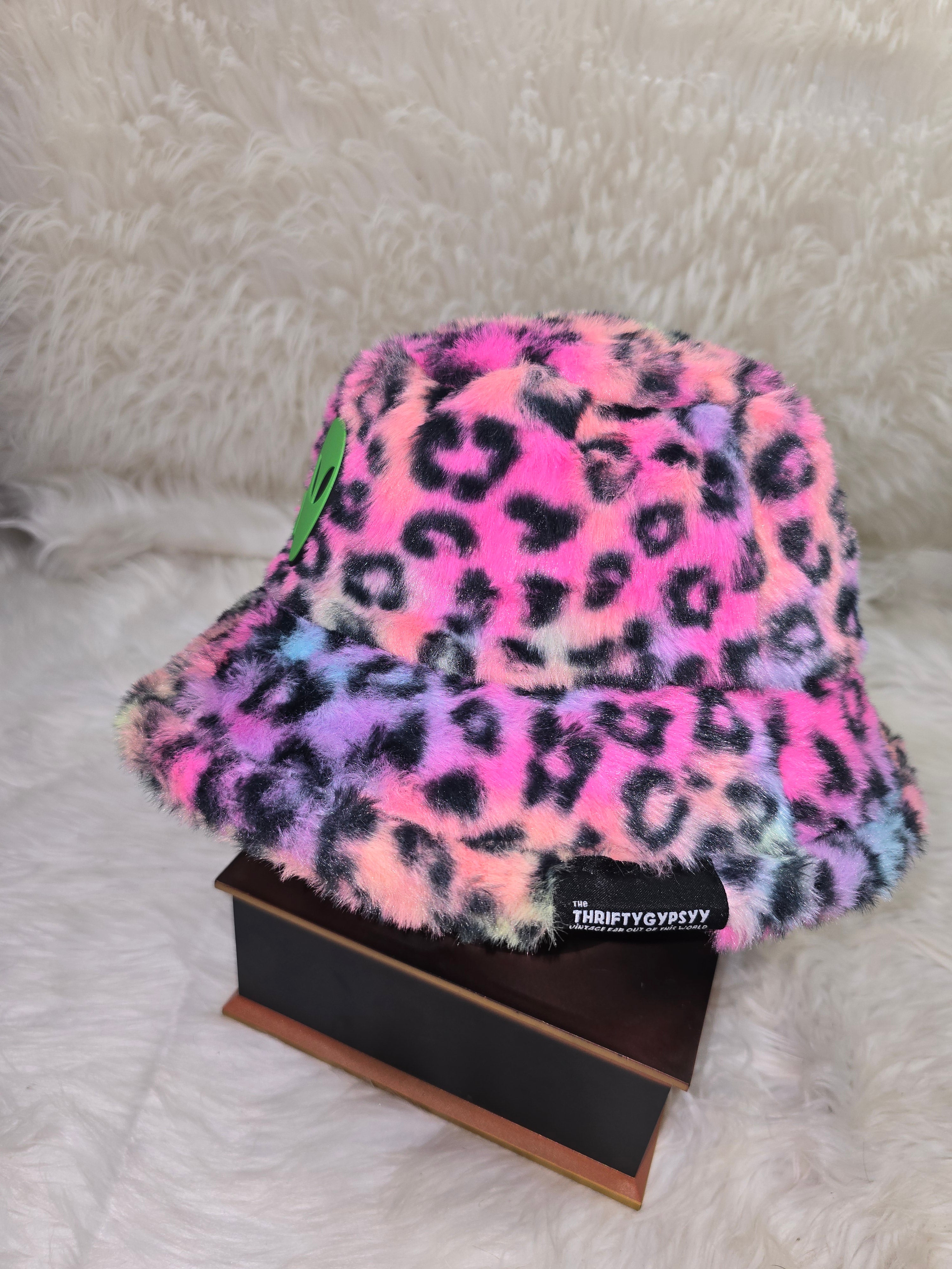 The Lisa Frank Fuzzy Bucket Hat