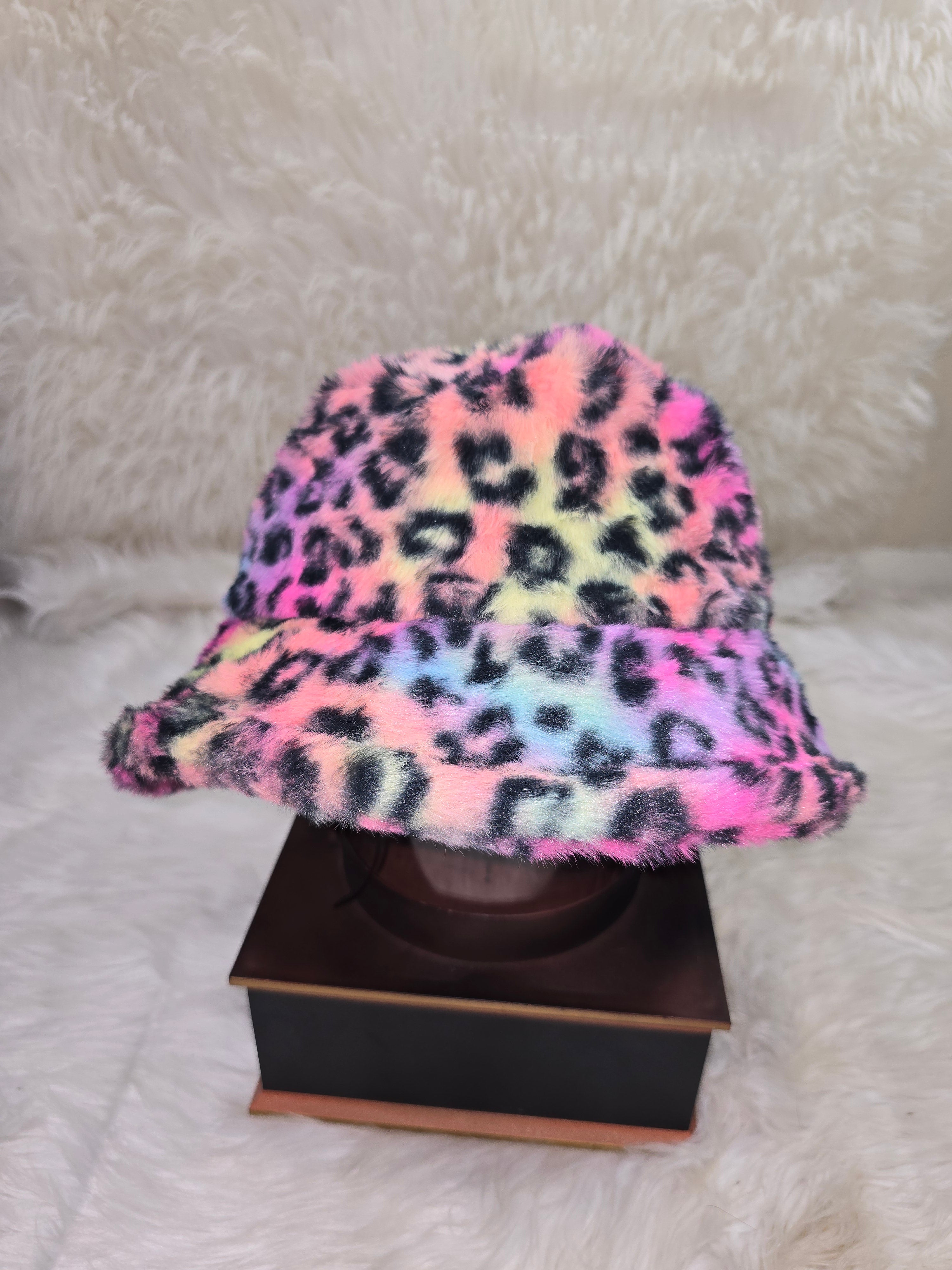The Lisa Frank Fuzzy Bucket Hat