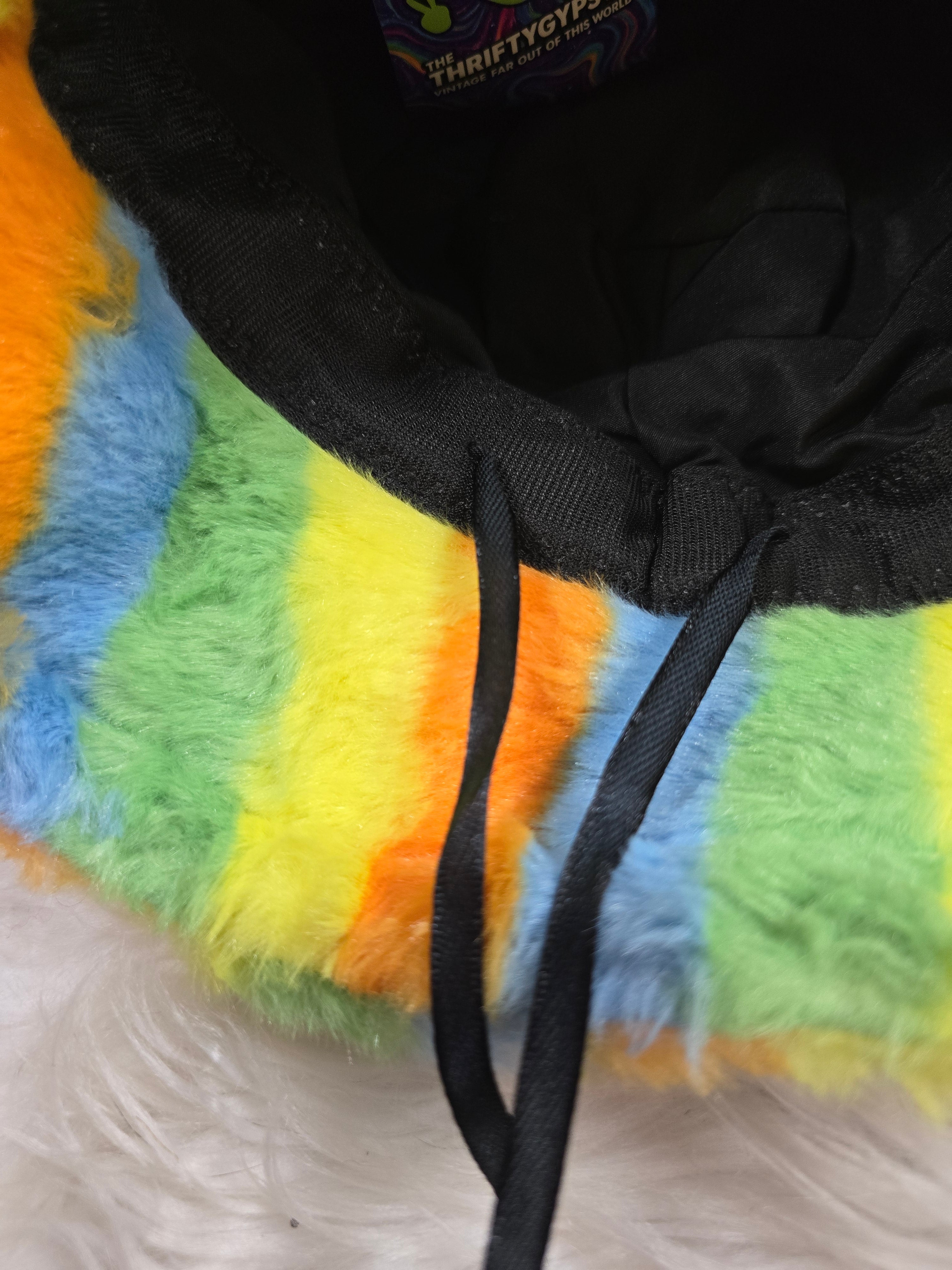 The Rainbow #2 Fuzzy Bucket Hat
