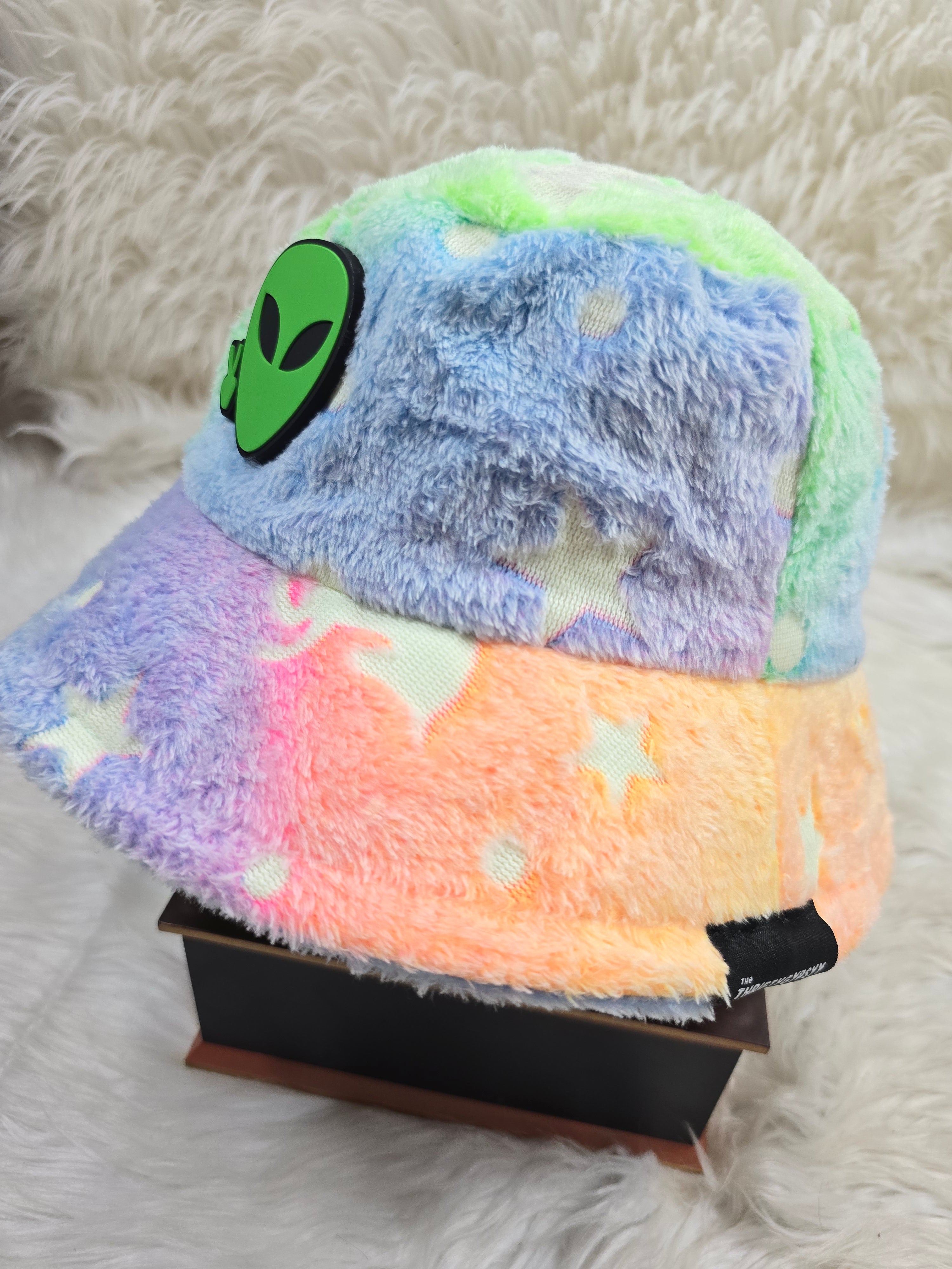 The Glow #1 Fuzzy Bucket Hat (Glows in the dark)