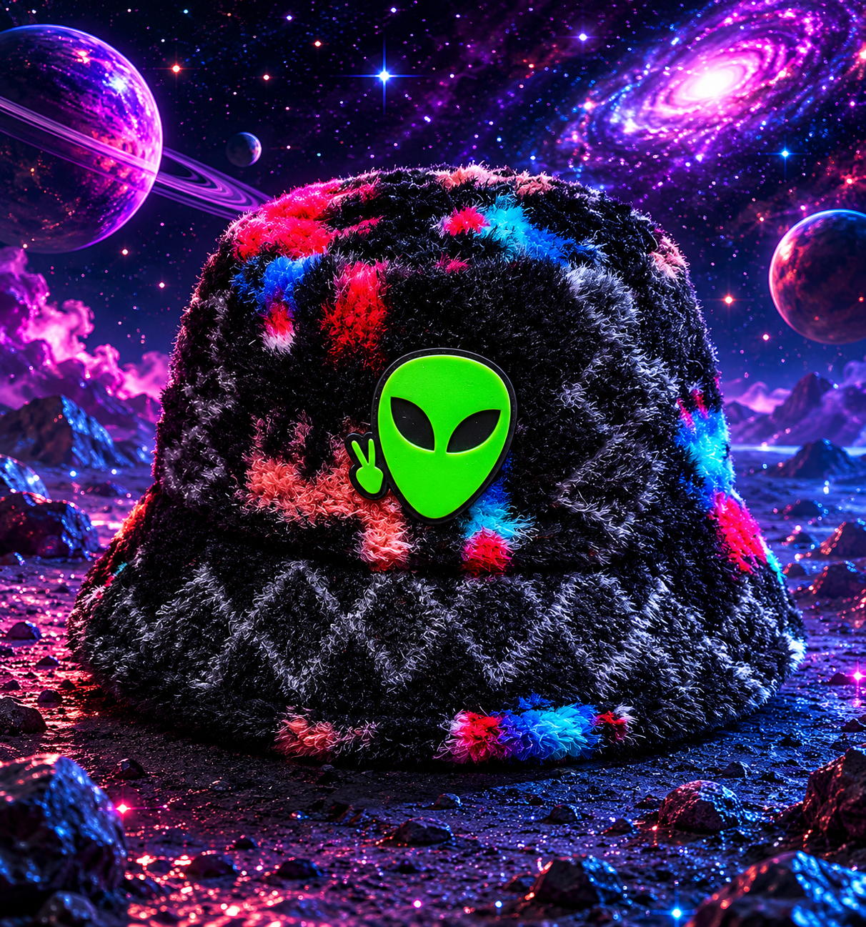 The Kuzco Fuzzy Bucket Hat