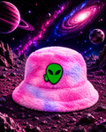 The Cotton Candy Fuzzy Bucket Hat