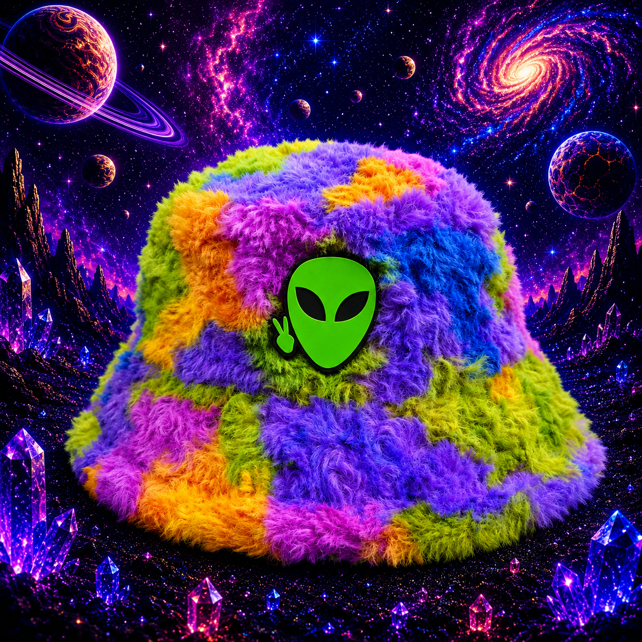 The Fuzzy Garden Fuzzy Bucket Hat