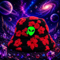 The Vacation Floral Fuzzy Bucket Hat