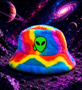 The Rainbow #3 Fuzzy Bucket Hat