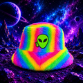 The Rainbow #1 Fuzzy Bucket Hat