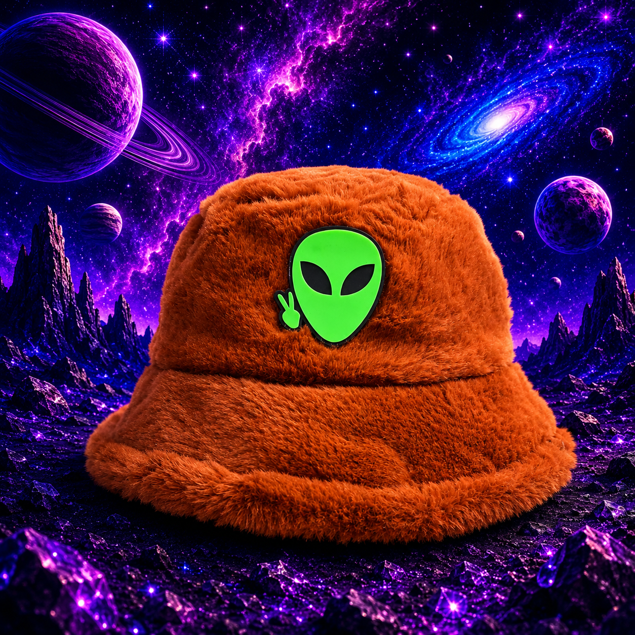 The Copper Fuzzy Bucket Hat