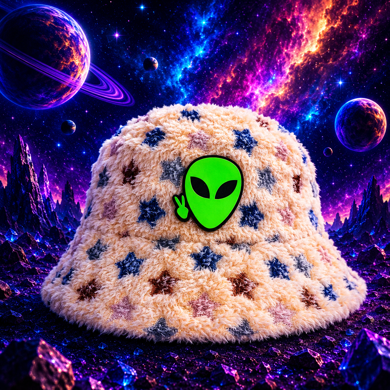 The To The Stars #1 Fuzzy Bucket Hat